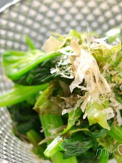ほうれん草と海苔つくだ煮の和え物-レシピのメイン写真