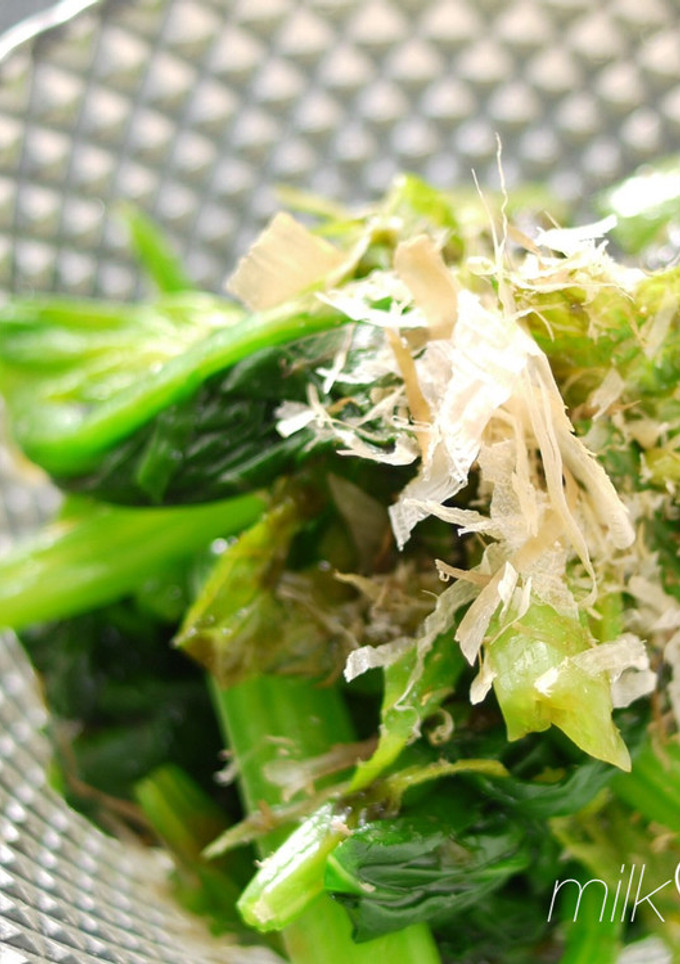 ほうれん草と海苔つくだ煮の和え物-レシピのメイン写真