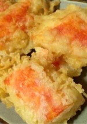 簡単!旨い☆チーズ入りカニカマ棒天ぷら♪-レシピのメイン写真