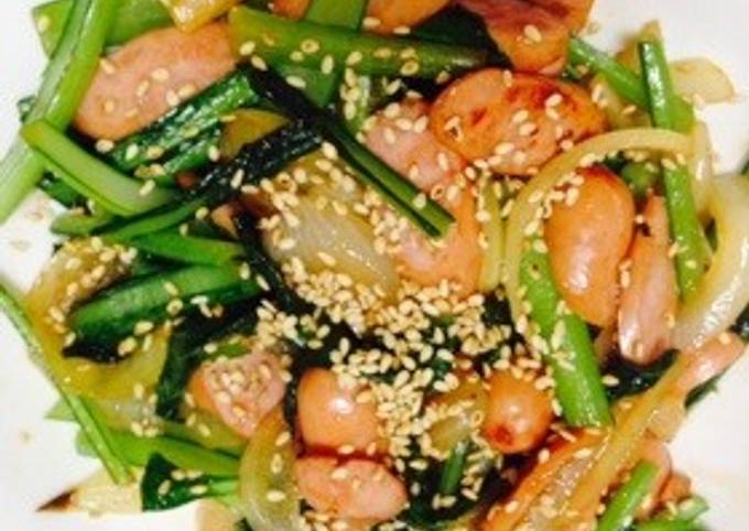 小松菜のコチュジャン炒め＊ by りなモン 【クックパッド】 簡単  