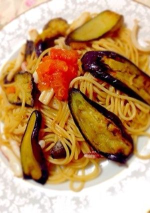 なすとイカのお酢パスタ-レシピのメイン写真