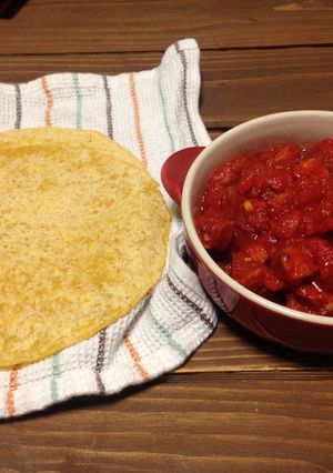 tacos de chorizo-レシピのメイン写真
