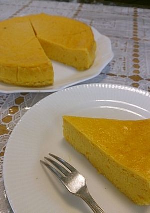 *かぼちゃのクリームケーキ*-レシピのメイン写真