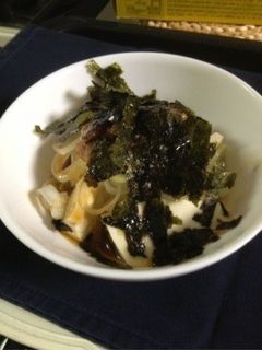 簡単お豆腐料理♩なめたけ温奴-レシピのメイン写真