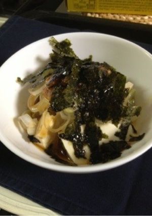 簡単お豆腐料理♩なめたけ温奴-レシピのメイン写真