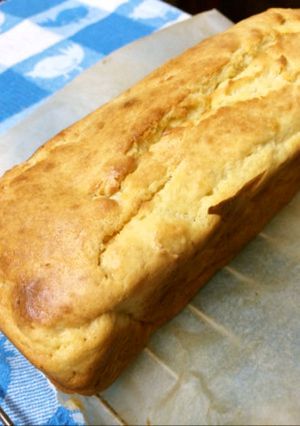 バナナとカッテージチーズのパウンドケーキ-レシピのメイン写真