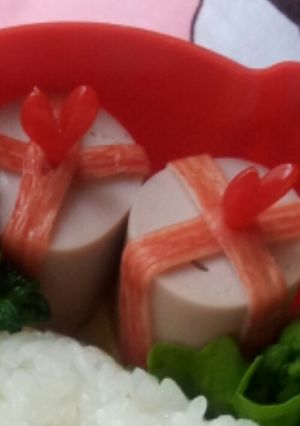 キャラ弁おかず プレゼントBOX-レシピのメイン写真
