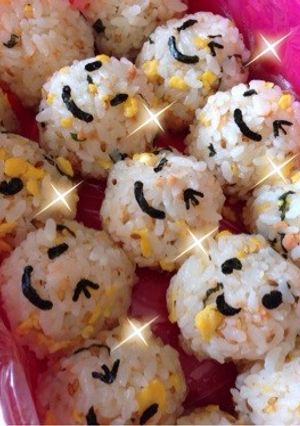 春色おにぎり-レシピのメイン写真