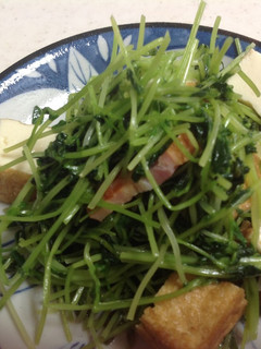 豆苗と厚揚げ*含め煮-レシピのメイン写真