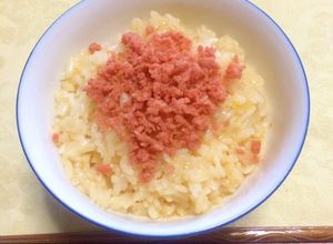 卵かけごはん☆さけフレークのせ-レシピのメイン写真