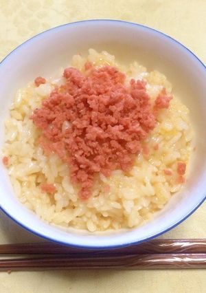 卵かけごはん☆さけフレークのせ-レシピのメイン写真