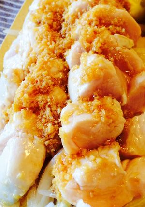 鶏ささみ＆生姜ナンプラードレッシング-レシピのメイン写真
