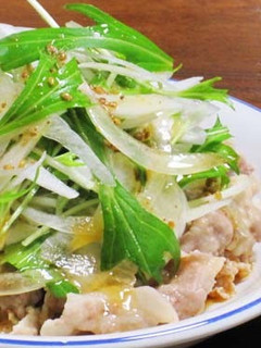 新玉ねぎの豚しゃぶ和風盛り-レシピのメイン写真