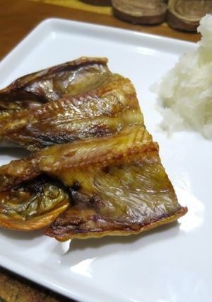 ホッケ開き (一夜干し) のロースト-レシピのメイン写真