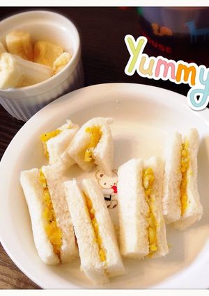 離乳食 手づかみ サンドウィッチ＊-レシピのメイン写真
