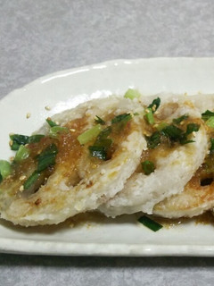 和風ドレッシングで☆レンコンの揚げ焼き♪-レシピのメイン写真