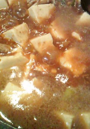 手作り味噌で麻婆豆腐(風)-レシピのメイン写真