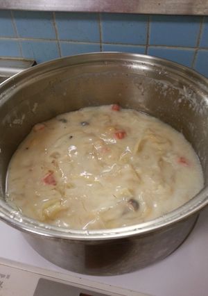 バターなし☆牛乳消費☆クリームシチュー-レシピのメイン写真