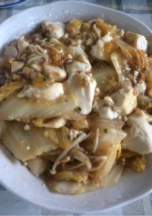 麻婆豆腐の素で白菜トロトロ煮-レシピのメイン写真