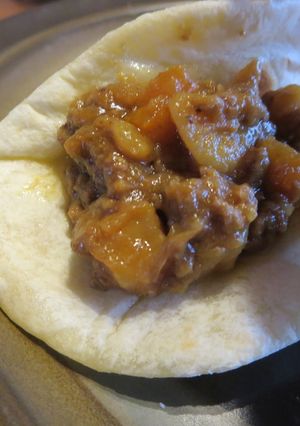 無水カレーとＨＢナン-レシピのメイン写真