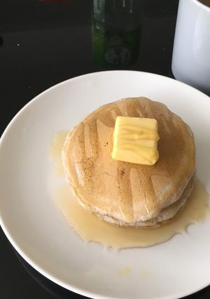水だけでふわふわホットケーキ★-レシピのメイン写真