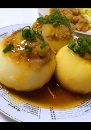 かぶの肉詰め-レシピのメイン写真