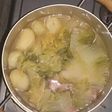 白菜の洋風煮込み