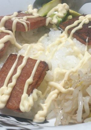 スパム丼-レシピのメイン写真