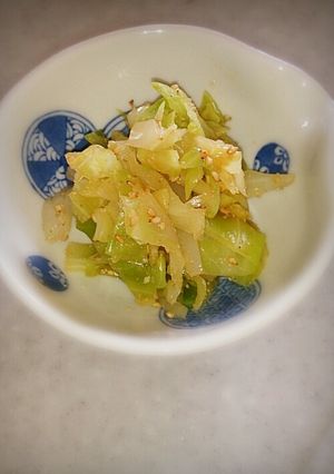 簡単っ！春キャベツサラダ-レシピのメイン写真
