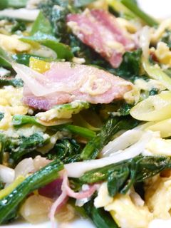 卵とほうれん草の中華炒め-レシピのメイン写真