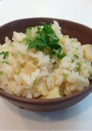 お出汁しっかり、竹の子ご飯 ♪-レシピのメイン写真