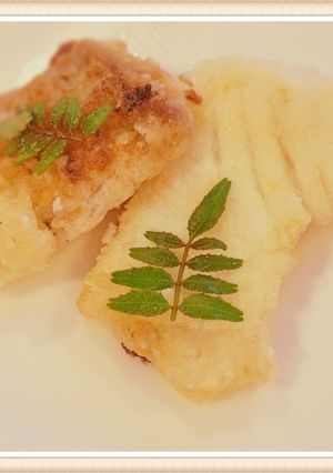 揚げずにサックリふんわり真鯛のフリッター-レシピのメイン写真