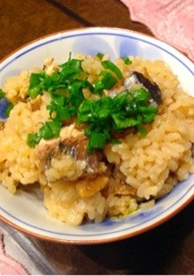 さんまの蒲焼きの炊込みご飯-レシピのメイン写真