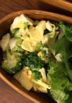 パクパク食べよ♡卵とブロッコリーのサラダ-レシピのメイン写真