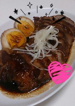 炊飯器で！烏龍茶のヘルシー煮豚-レシピのメイン写真