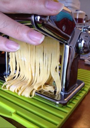 歯応え抜群、香り豊かな手打ちパスタ-レシピのメイン写真