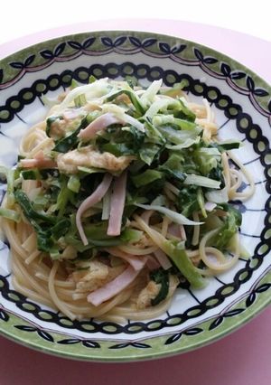 簡単♡レンジでみそドレッシングパスタ☆-レシピのメイン写真