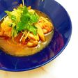 手羽元と根菜のボーンブロススープ