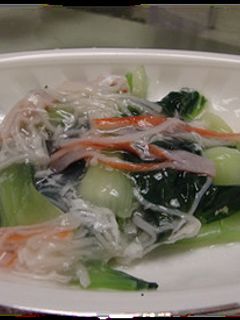 青梗菜の中華あんかけ-レシピのメイン写真