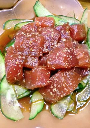 おつまみマグロ-レシピのメイン写真