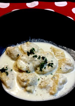 【石橋】新じゃがニョッキ!ゴルゴンゾーラ-レシピのメイン写真