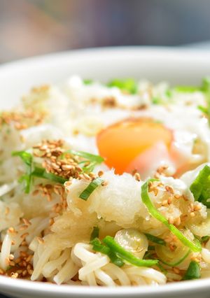 簡単！時短！おろし卵ぶっかけうどん-レシピのメイン写真