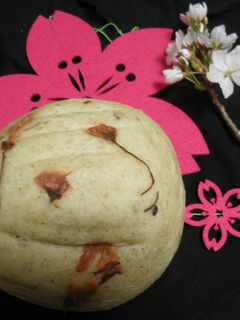 さくら咲くパン-レシピのメイン写真