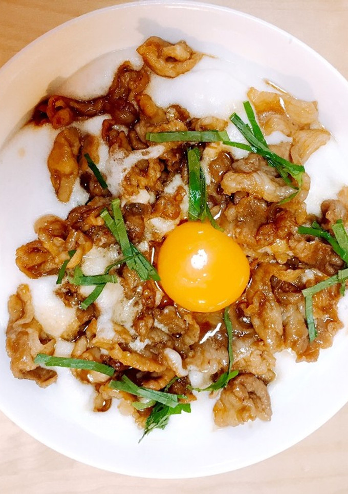 家族に大好評!!の豚とろろ丼-レシピのメイン写真
