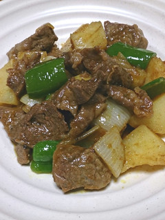 牛肉とじゃがいものカレー炒め-レシピのメイン写真