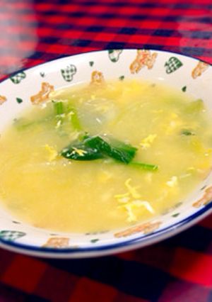 美味しい♡ほうれん草と玉ねぎのスープ-レシピのメイン写真