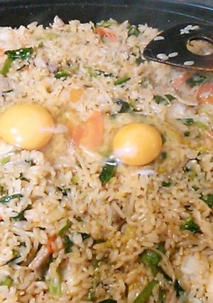 カンタンお焦げのホットプレートビビンバ♪-レシピのメイン写真
