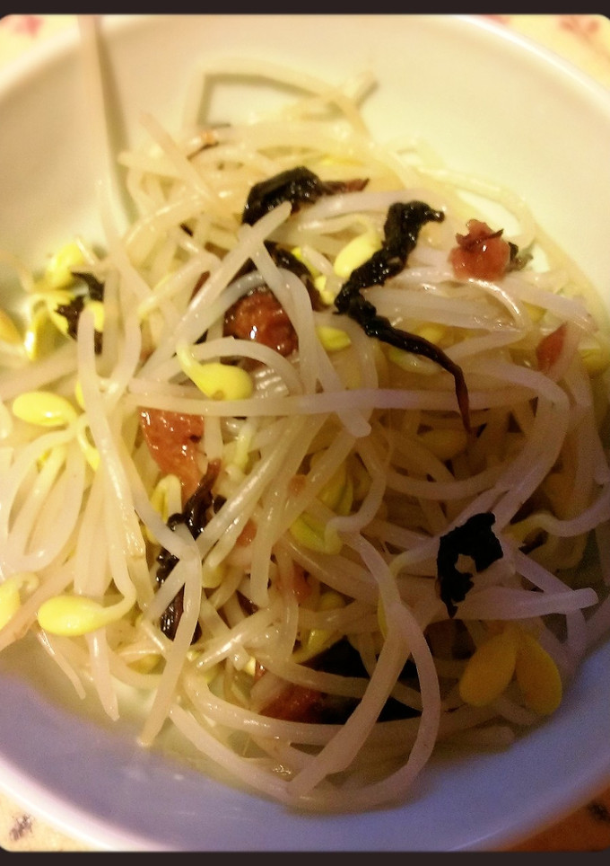 豆もやしのさっぱり梅和え（クエン酸補給）-レシピのメイン写真