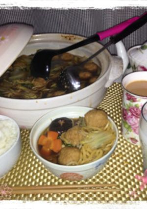 簡単！醤油味お鍋♡-レシピのメイン写真