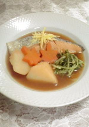 鮭の醤油バター煮-レシピのメイン写真